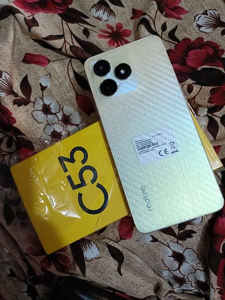Realme c53 withbox 1