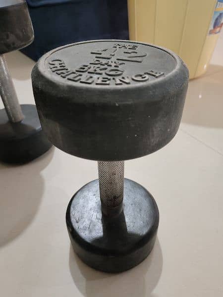 Dumbbells and Bench for Sale 6