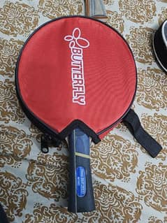 Timo boll 2000 with butterfly paddle cover
