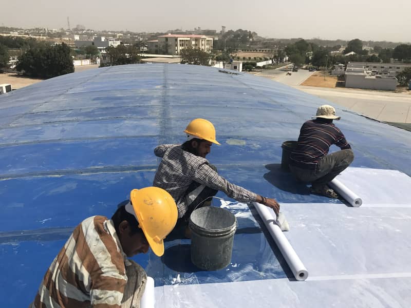 Water Tank Cleaning Service | Roof Heat Proofing | Water proofing 9