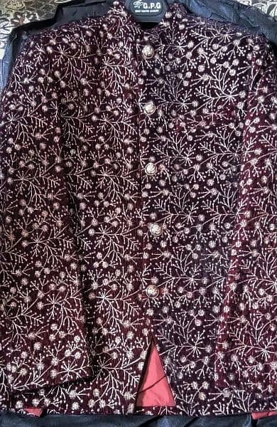 bridle lehanga and ibroidery coat 5