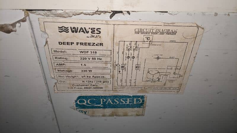 I'm selling "The Waves Deep Freezer WDFT-315/2160 Triplet Series" 4