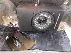 Woofer with amplifier