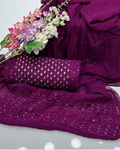 Kamdani R Mukesh Suits
 *Fabric: Pk Krinkal Chiffon  Shirt And Dupatta