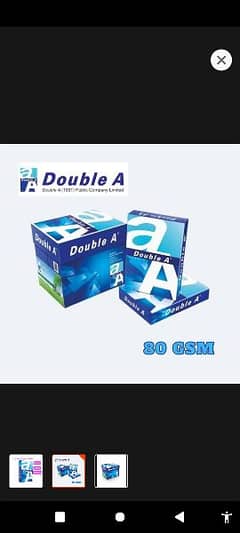 DOUBLE A PAPER 80 GSM 0