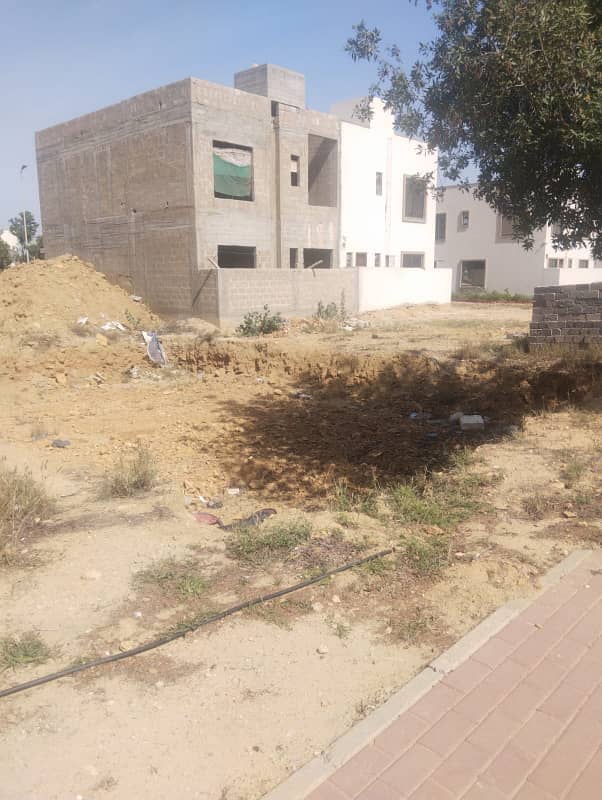 125 Sq Yards Ready for Construction Plot in Ali Block Heighted Location near Mosque & Park Bahria Town Karachi 3