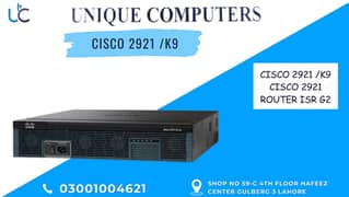 CISCO 2921 /K9 CISCO 2921 ROUTER ISR G2 0