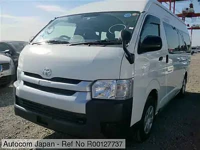 Toyota Hiace Grand Cabin for Tours Rent A Car 3