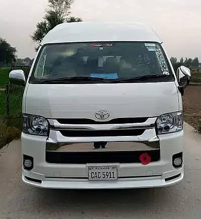 Toyota Hiace Grand Cabin for Tours Rent A Car 9