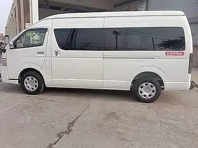 Toyota Hiace Grand Cabin for Tours Rent A Car 10