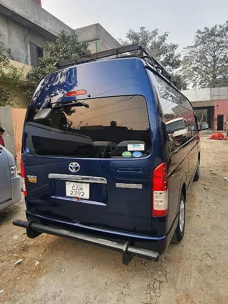 Toyota Hiace Grand Cabin for Tours Rent A Car 13
