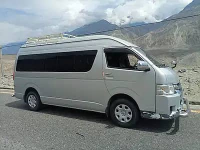 Toyota Hiace Grand Cabin for Tours Rent A Car 15