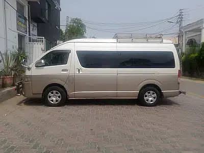 Toyota Hiace Grand Cabin for Tours Rent A Car 16