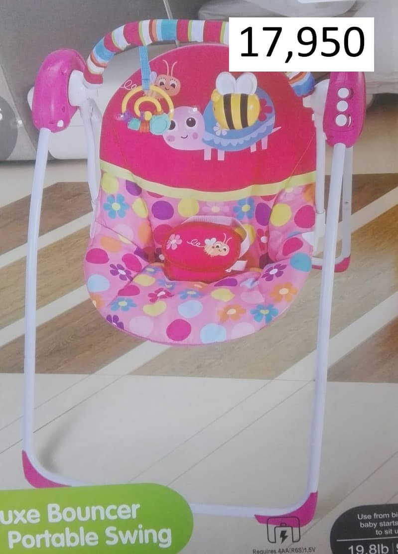 brand new baby swings bouncers at throw away prices 8