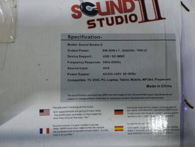 Xpod Sound Studio II 3.1, better then  Audionic 1