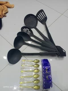 non stick pan,  wine glass, cup