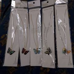 butterfly stainless necklace 0