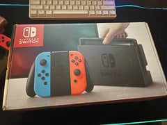 Nintendo switch with 3 games