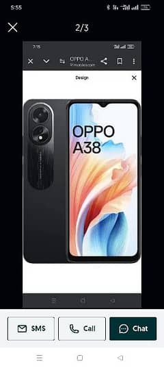 oppo a38 6-128  3 month used Diba Charger awalibal