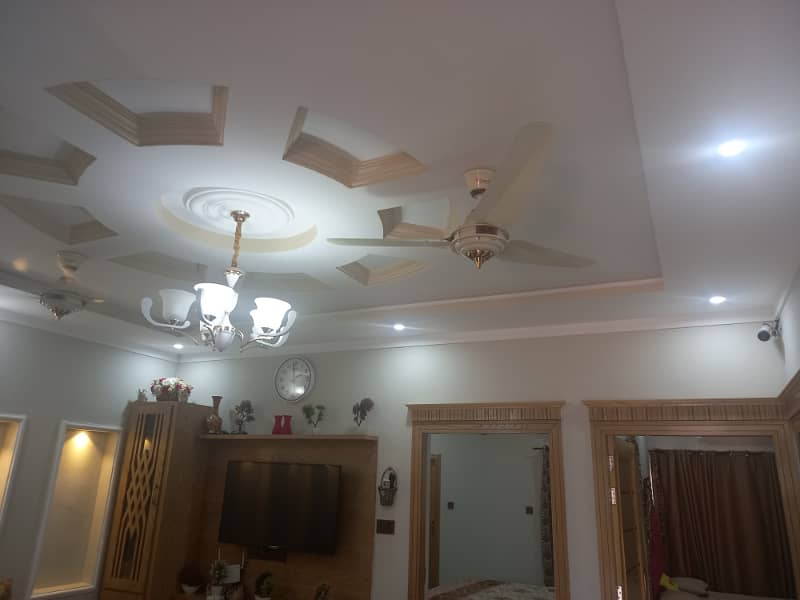 5 Marla UPper POrtion Available for Rent With Only Electricity Water Tanker and Gas Cylinder on Prime Location of Airport Housing Society Near Gulzare quid and Express Highway 18