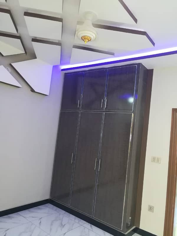 5 Marla UPper POrtion Available for Rent With Only Electricity Water Tanker and Gas Cylinder on Prime Location of Airport Housing Society Near Gulzare quid and Express Highway 34