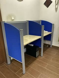 IMPORTED OFFICE WORKSTATION FOR 2 PEOPLE