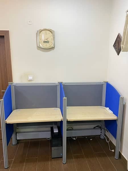 IMPORTED OFFICE WORKSTATION FOR 2 PEOPLE 4