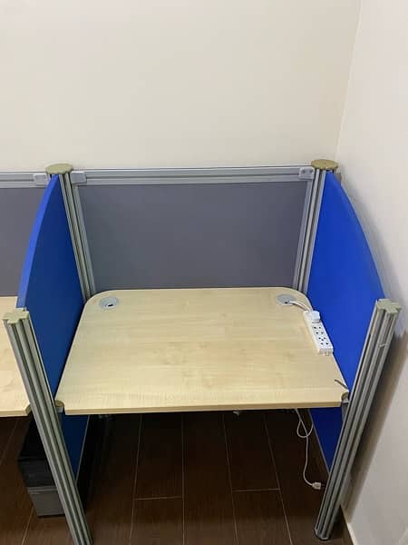 IMPORTED OFFICE WORKSTATION FOR 2 PEOPLE 6