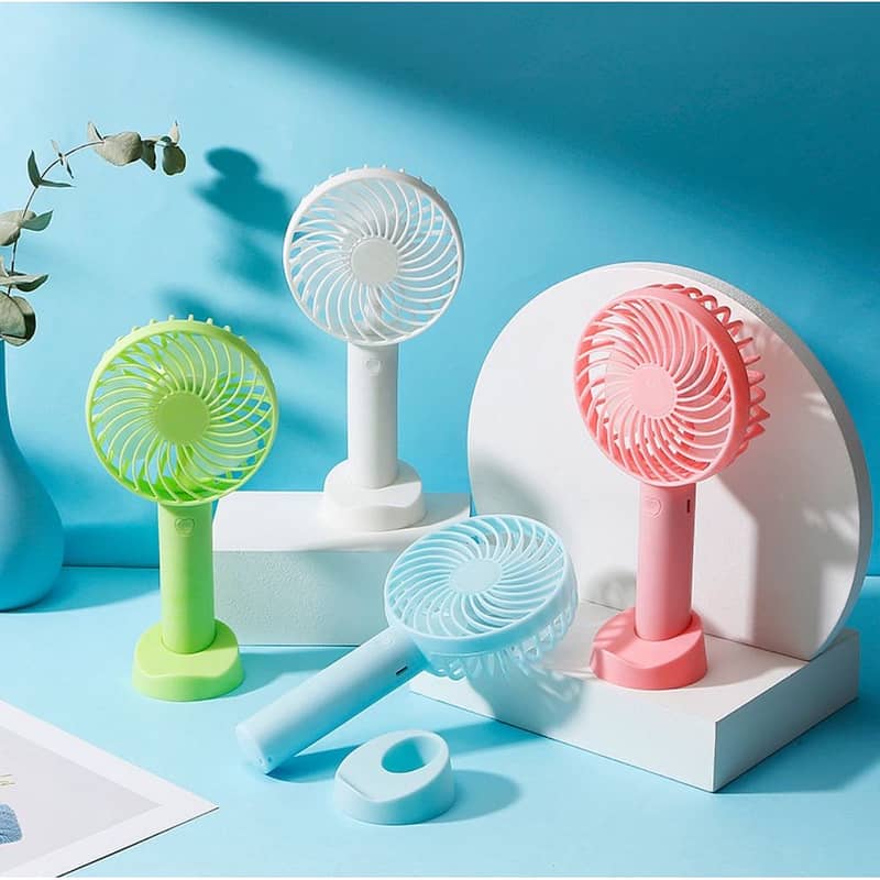 Mini Portable Desk Fan Mist-Water Spray With LED Light Mini Humidifier 8