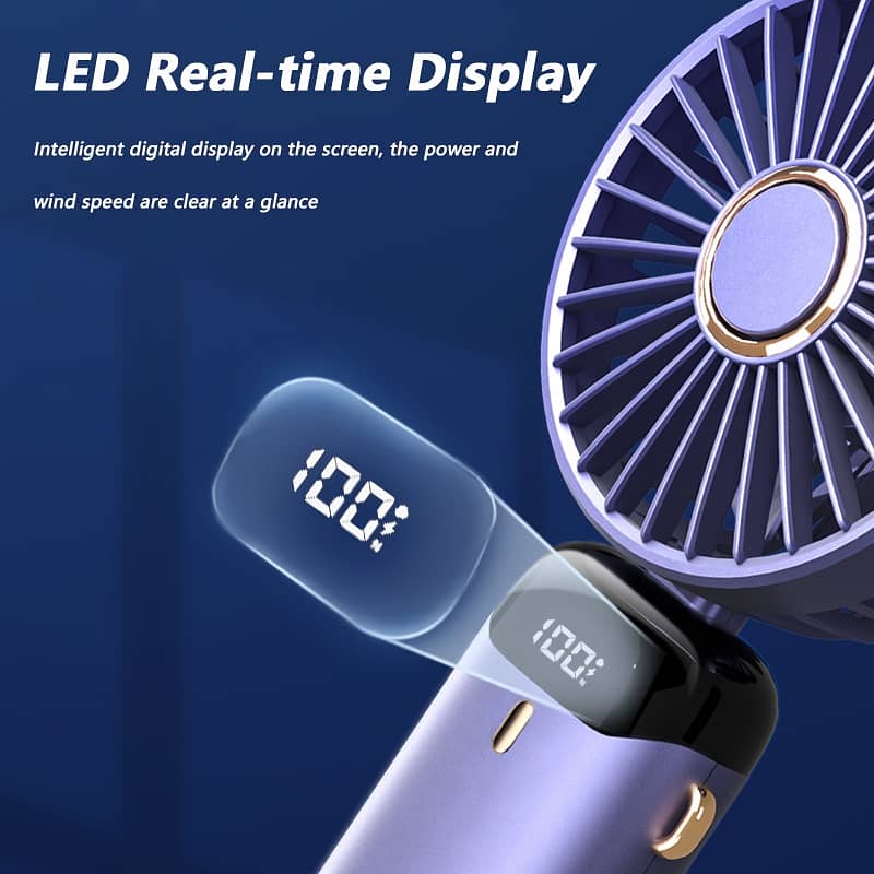 Mini Portable Desk Fan Mist-Water Spray With LED Light Mini Humidifier 10