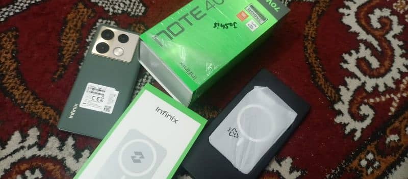 Infinix note 40 pro. Urgent sale 1