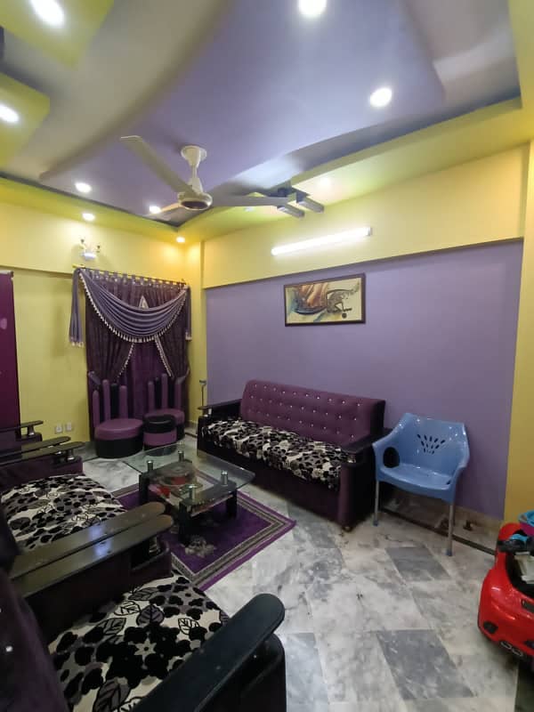 FULLY RENOVATED 3 BED DD FLAT FOR SALE IN NADEEM PRIDE 20