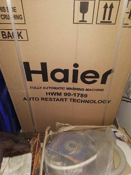 Haier Brand New Box Pack Fully Automatic Washing Machine For Sale 0