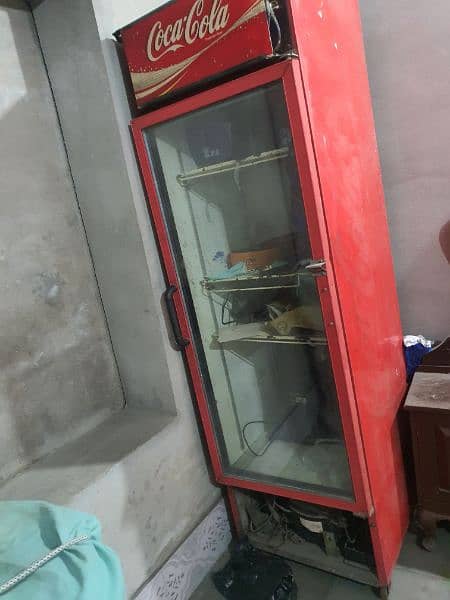 Coke Big Size Refrigerator Glass door 4