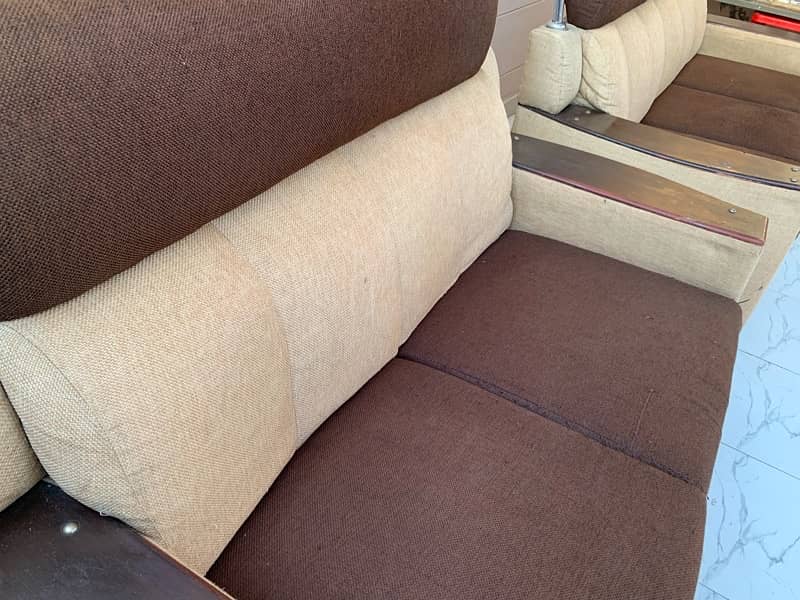 6 seater sofa Set used good condition 10