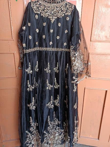 black frock is excellent condition long frock 2