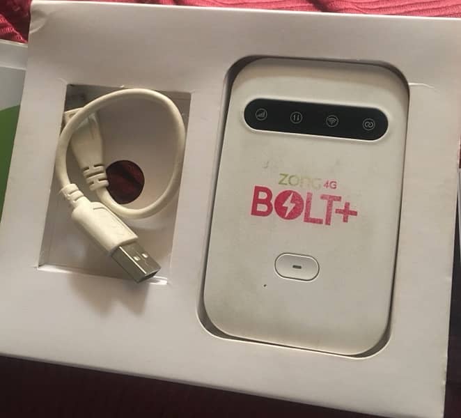 Zong’s 4G Bolt+ Internet Hotspot Device 3