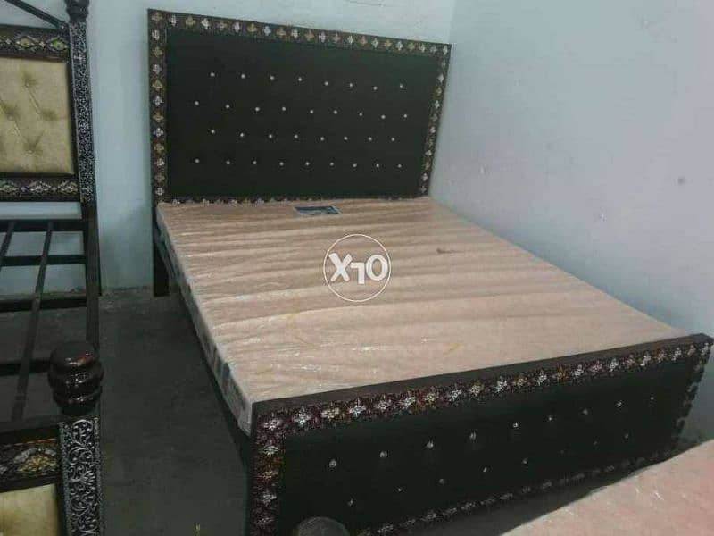 Iron and steel bed 9
