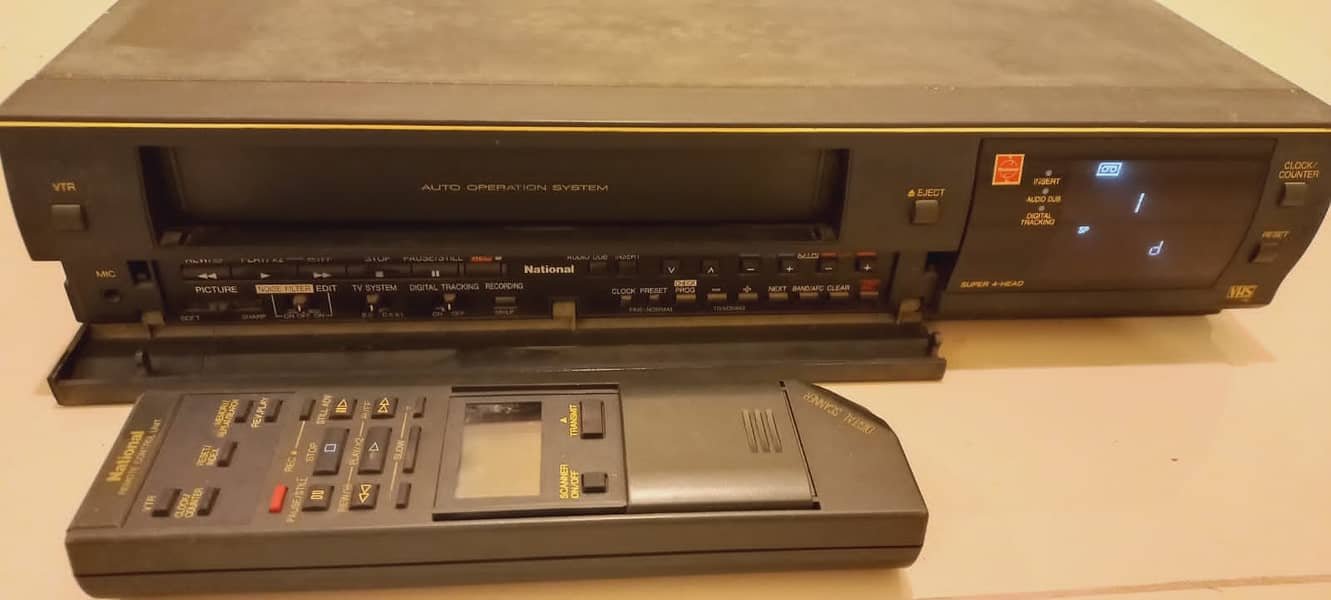 Original National Multi NV-J20 HQ VCR made in Japan Rs 10000 only! 2