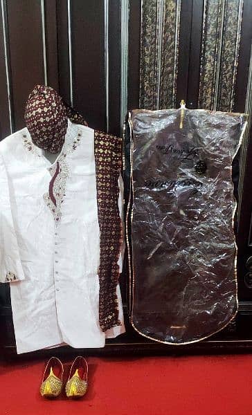 Sherwani with complete package for sale 0