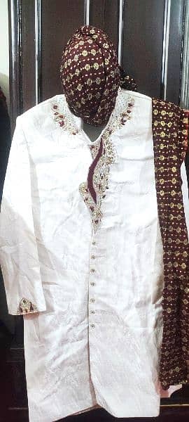 Sherwani with complete package for sale 5