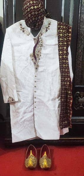Sherwani with complete package for sale 6