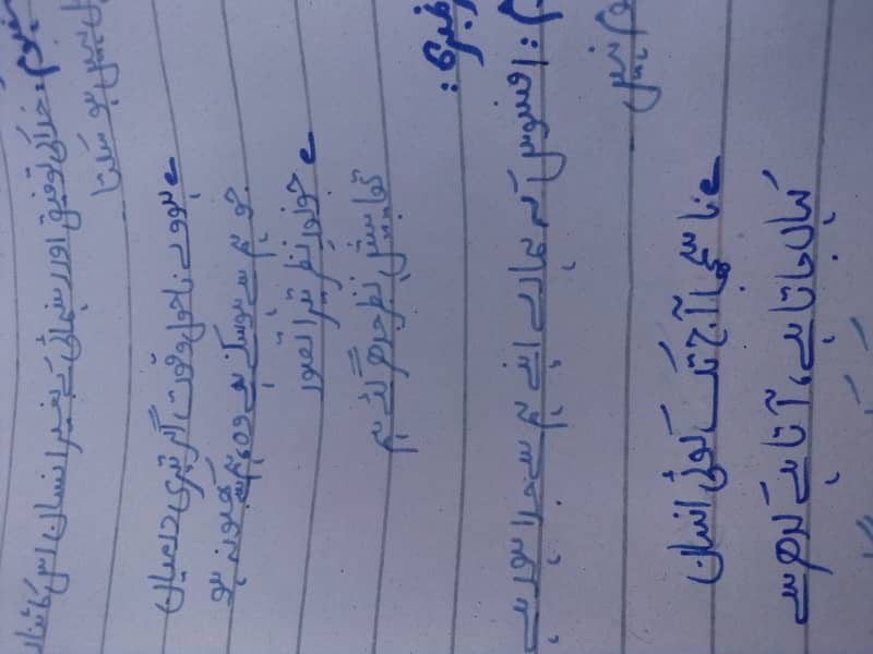 Handwriting assignment work 13