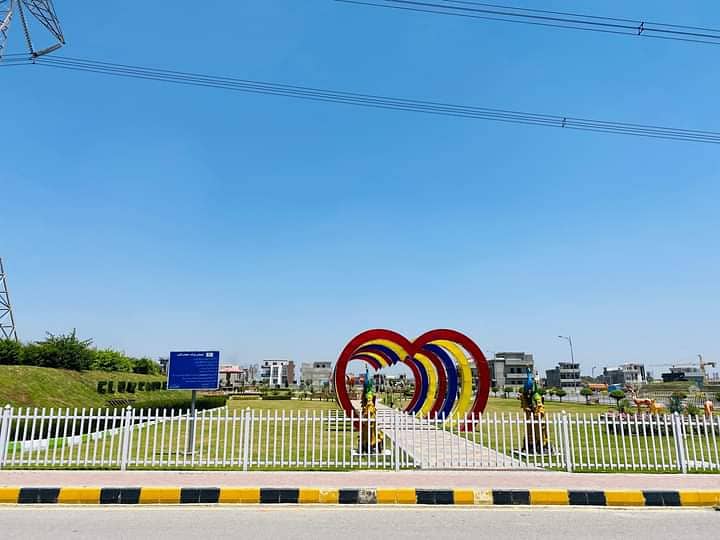 10 Marla residential plot available for sale in Faisal Town F-18 of block B Islamabad Pakistan 3