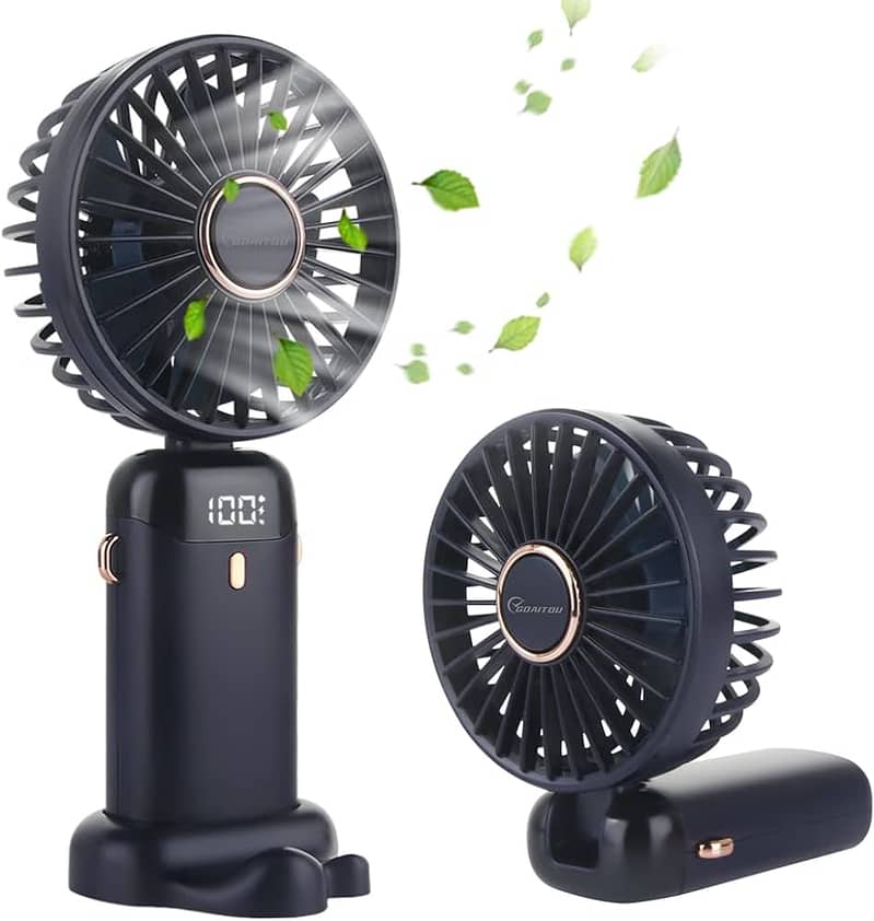 Mini Portable Desk Fan Mist-Water Spray With LED Light Mini Humidifier 12