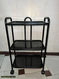 3-Tier Trolley With Wheels For Easy Movement 0