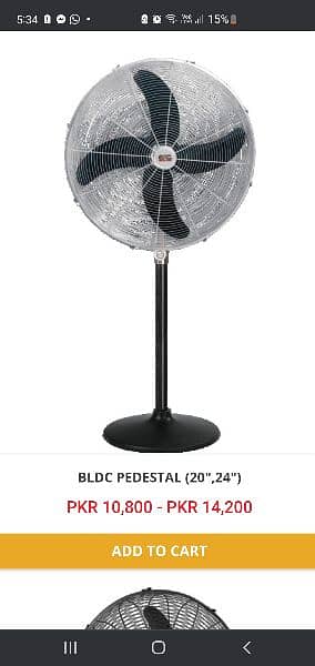GFC pedestal fan 1
