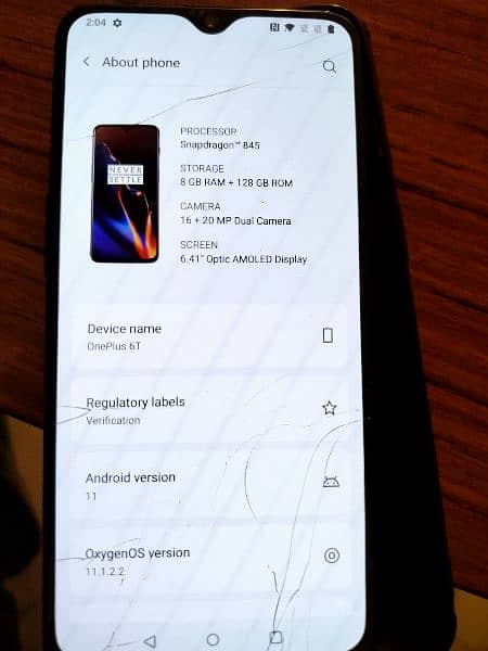 OnePlus 6t 4