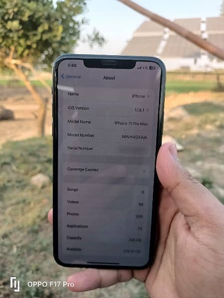 Iphone 11 pro max 256 gb non active 8