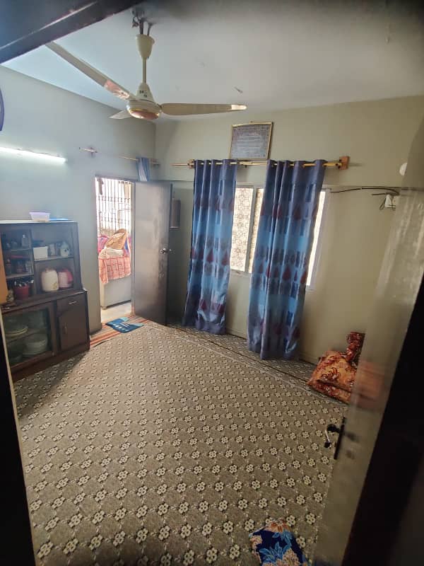 3 Bed D/D 1st Floor Flat Available For Sale In N. Naz Block G Muslim Appartment 15